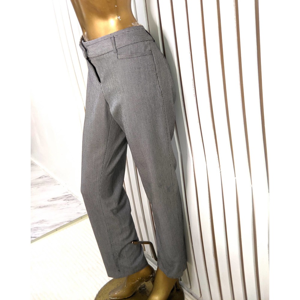 Womens Amanda & Chelsea Pants Trousers Black White Houndstooth Vintage Size 10